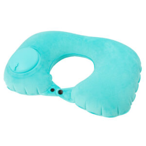Crystal Plush Push Inflatable U-shaped Pillow