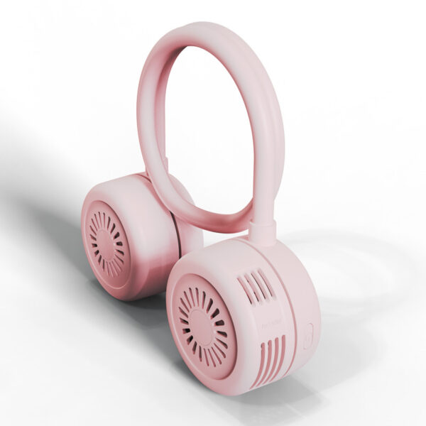 Folding Bladeless Turbo Ring Neck Fan - Image 3
