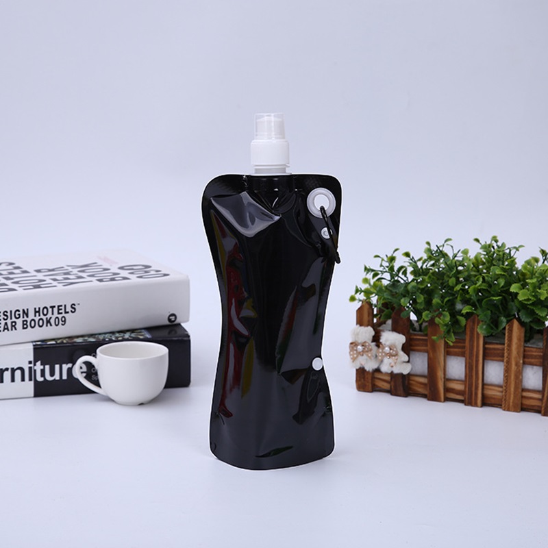 Outdoor Sports Folding Water Bottle 17oz