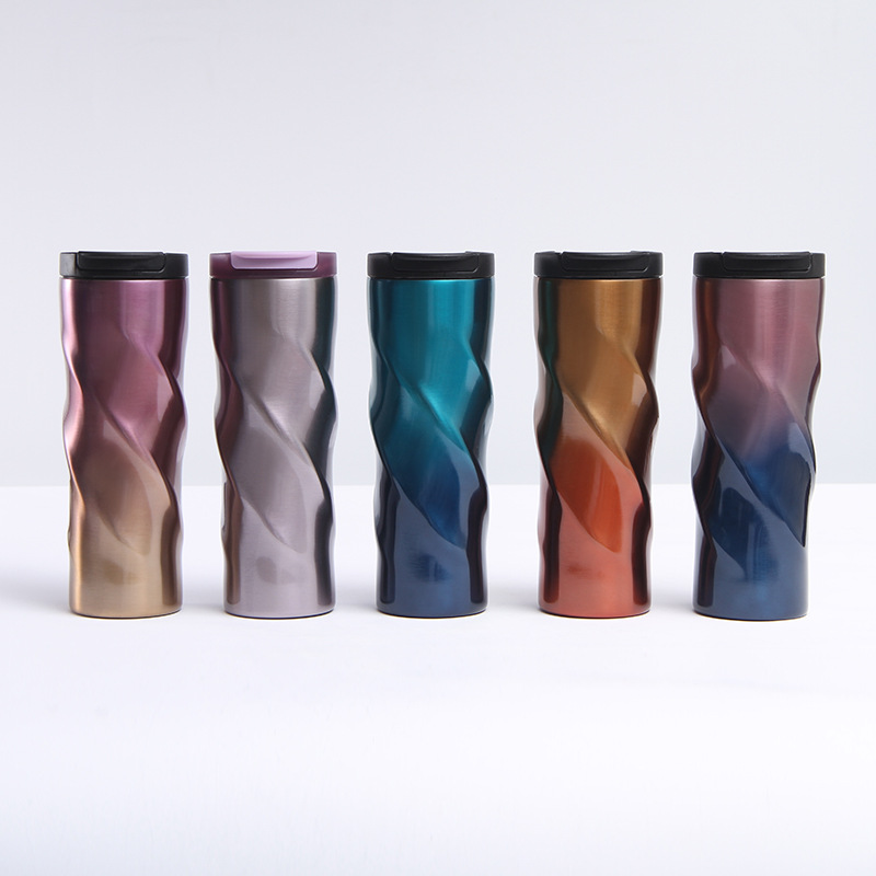 Stainless Steel Threaded Insulated Bottle 17oz