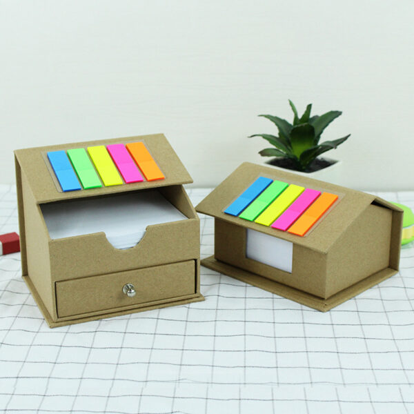 Customized Note Pad Brick with Pen And Drawer
