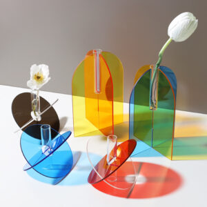 Customized Dazzling Acrylic Vase