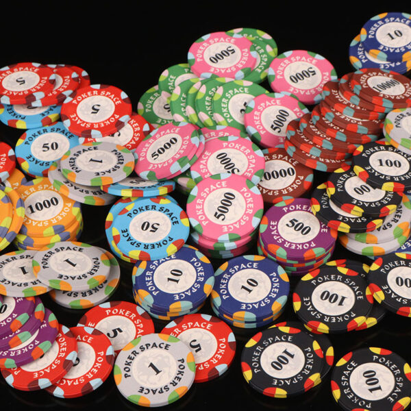 Ceramic Poker Chip with 1 Side Imprint (10 Colors) with Logo - Image 3
