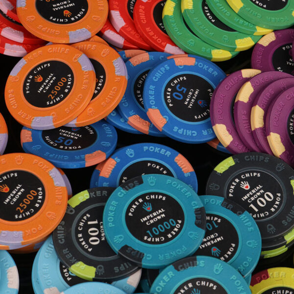 Customized Embossed Ceramic Poker Chip - Image 2