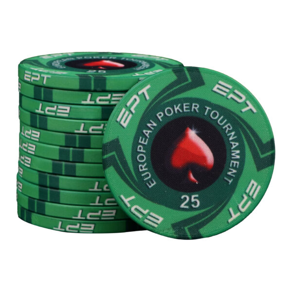 Customized EPT Style Ceramic Poker Chip - Image 6