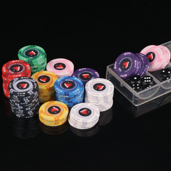 Customized EPT Style Ceramic Poker Chip - Image 7