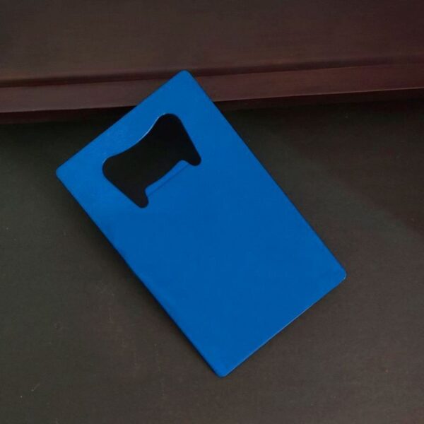 Credit Card Style Stainless Steel Bottle Opener - Image 4