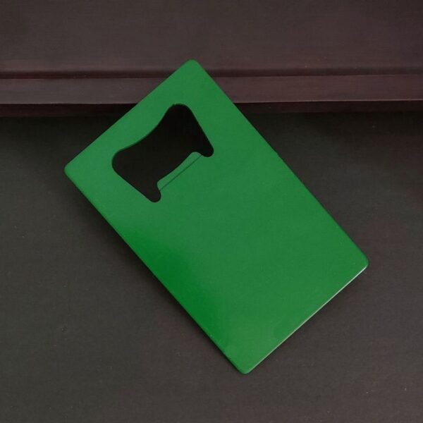 Credit Card Style Stainless Steel Bottle Opener - Image 5