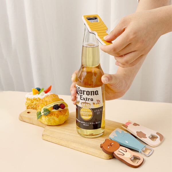 Cartoon Refrigerator Stickers Bottle Opener - Image 3