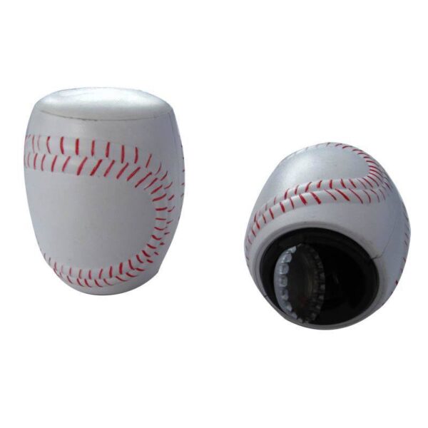 Baseball Shaped Automatic Push Bottle Opener - Image 2